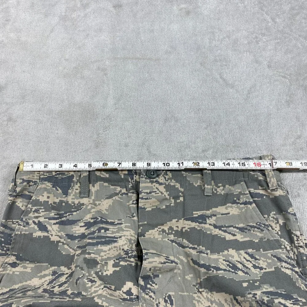 HQ Issue Cargo Shorts Mens 31-35 Camo Digital Tiger Stripe Hiking Outdoor Casual